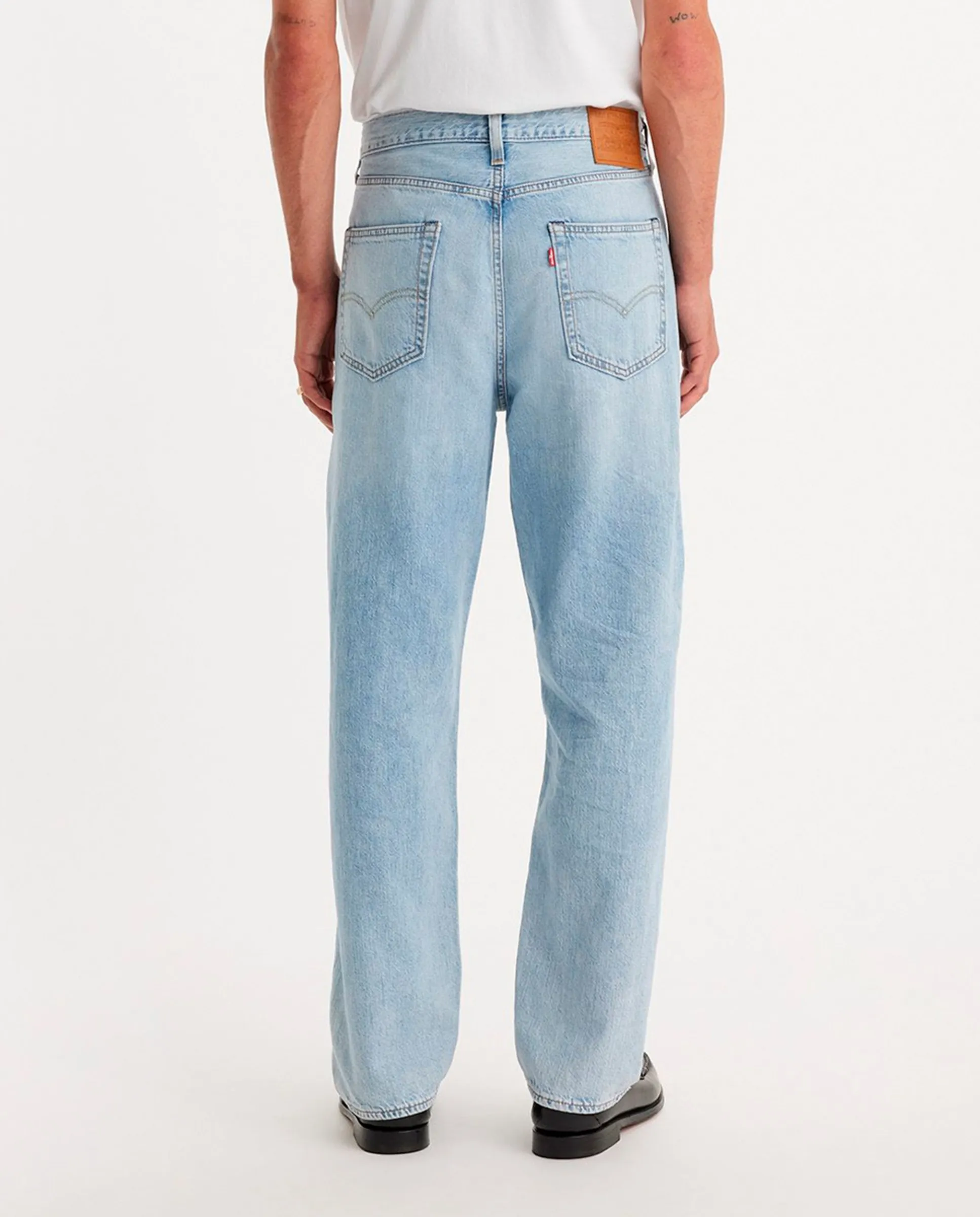 Мужской ковбой 568 Свободный прямой Levi'S, светло-голубой — фото 2