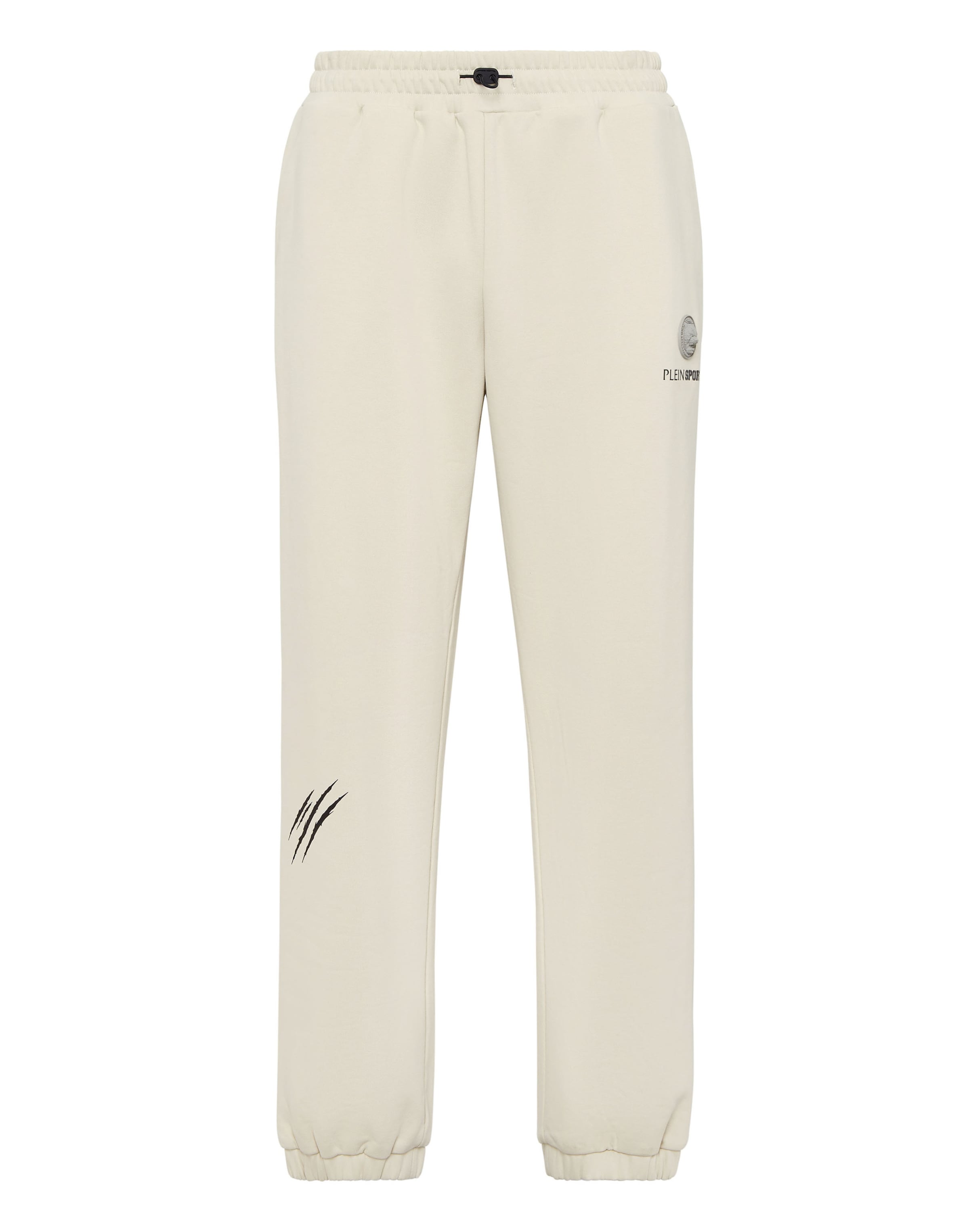 

Plein Sport Штаны свободного кроя 'Scratch' в бежевом цвете