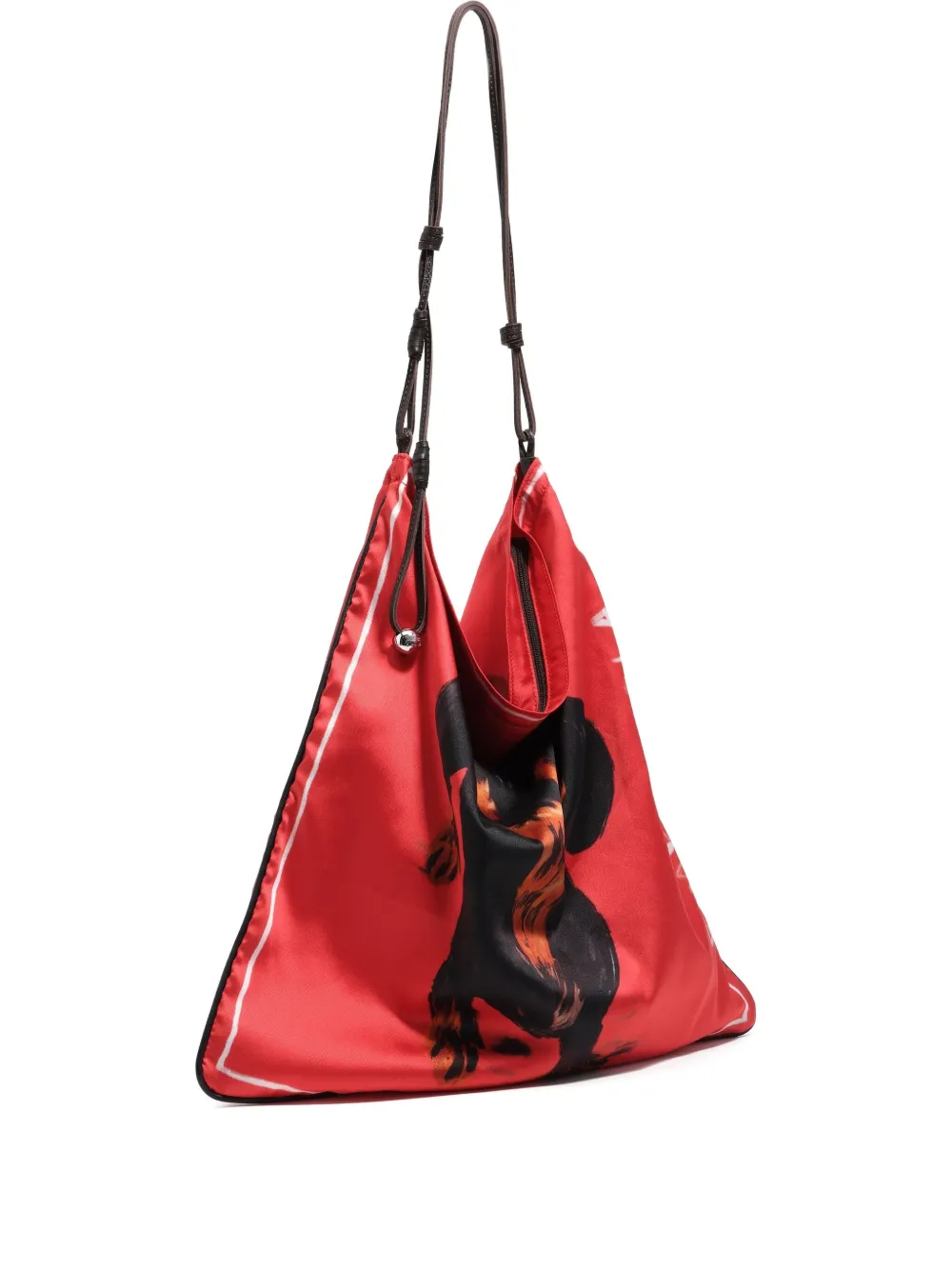 

Сумка-тоут с принтом Bimba Y Lola, красный