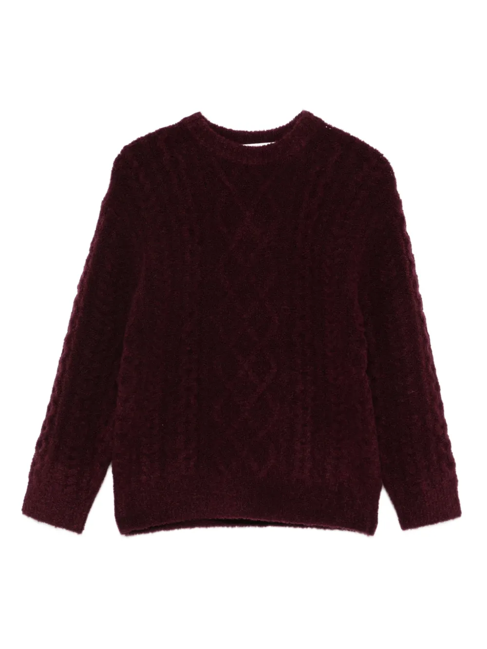 

Свитер с косами Paolo Pecora Kids, красный