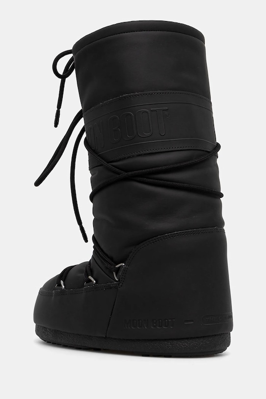 Зимние ботинки женские Moon Boot MB ICON RUBBER высокие, черный — фото 3