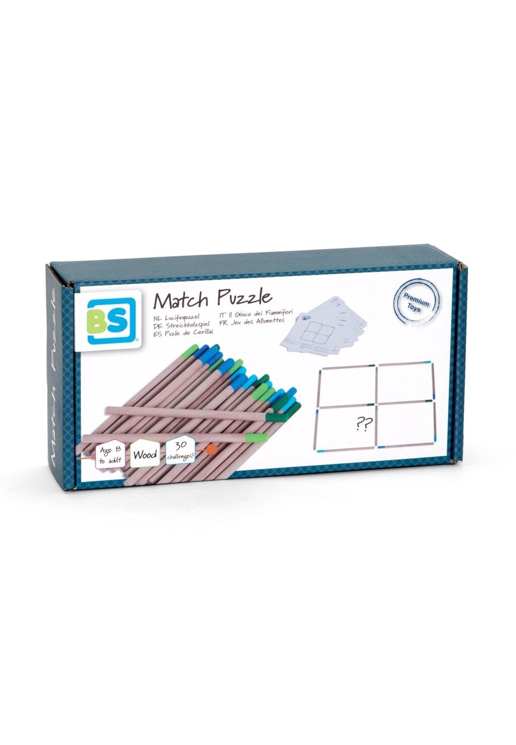 

Пазл MATCH Bs Toys, цвет multi coloured
