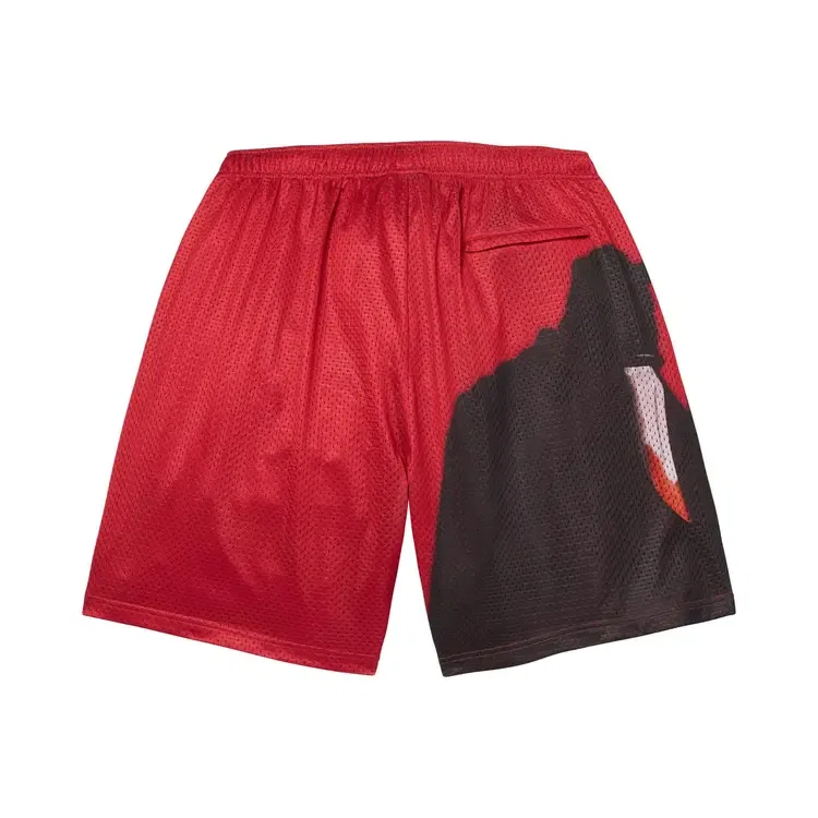 Шорты Supreme Ghostface Mesh Short, красный — фото 2