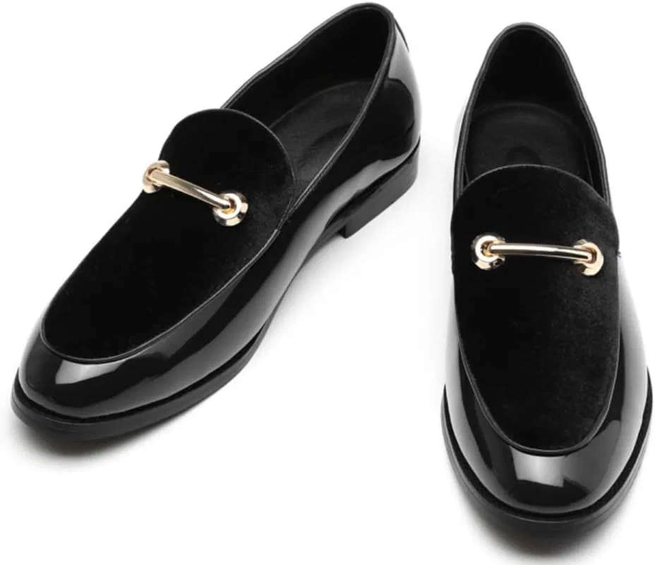 Мужские лоферы из замши, кожаные, Velvet Black Zentavi