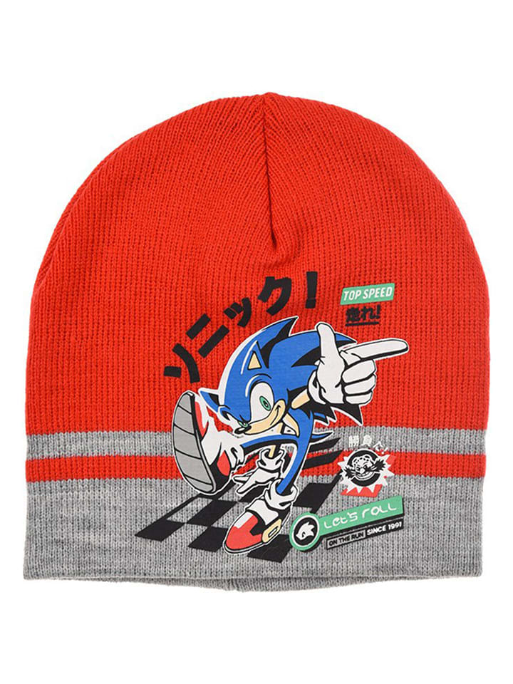 

Шапка Sonic, красный