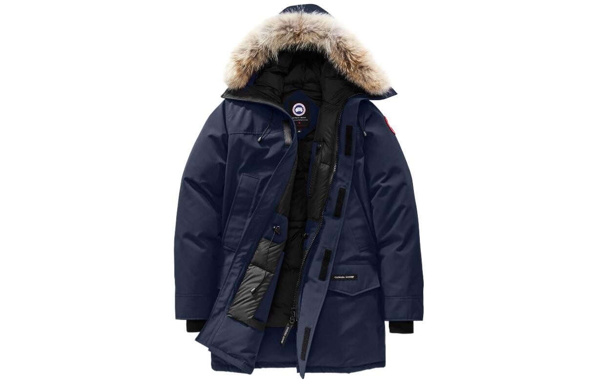 

Мужской пуховик Canada Goose, цвет azure blue