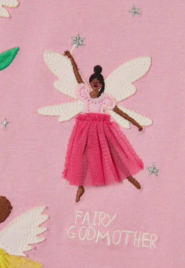 Футболка astra с аппликационным принтом, стандартного кроя. Joules, Pink Fairy — фото 3
