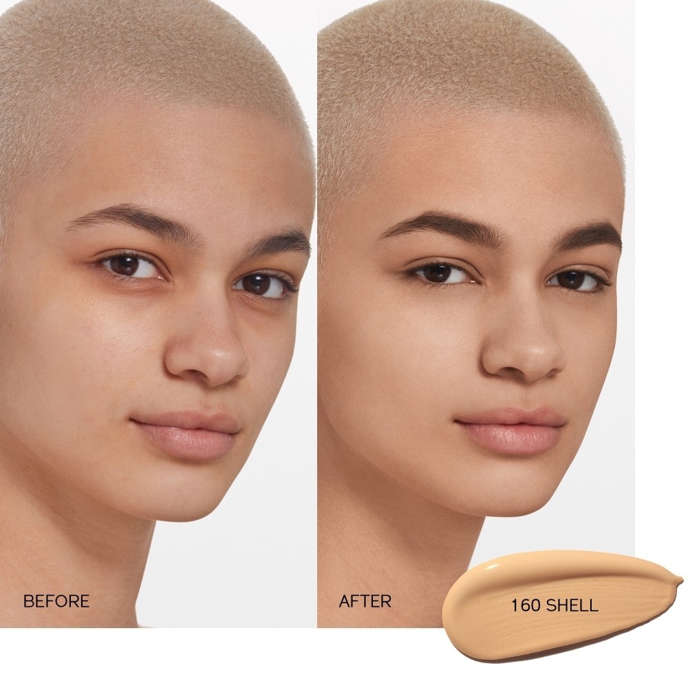 Маска для лица Shiseido — Тональный Synchro skin synchro skin self-refreshing , nr. 160 shell, 30 мл — фото 2