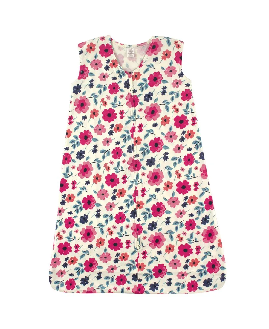 Спальный мешок, одеяло без рукавов из натурального хлопка Touched by Nature, Garden Floral