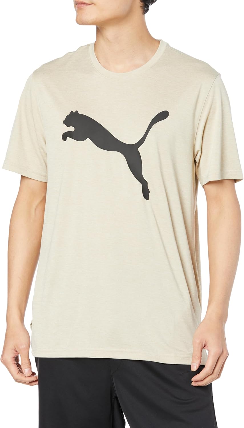 

Мужская быстросохнущая футболка Puma 523004 для тренировок, спортзала и йоги с коротким рукавом. Любимая футболка Heat Cat SS