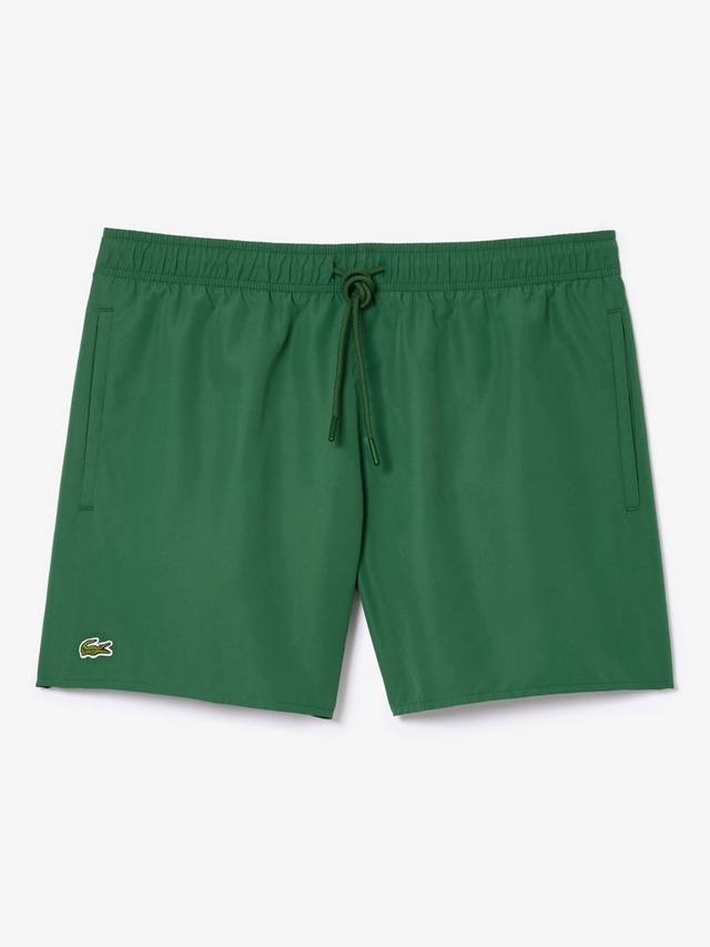 

Плавательные шорты с простым логотипом Lacoste, зеленый