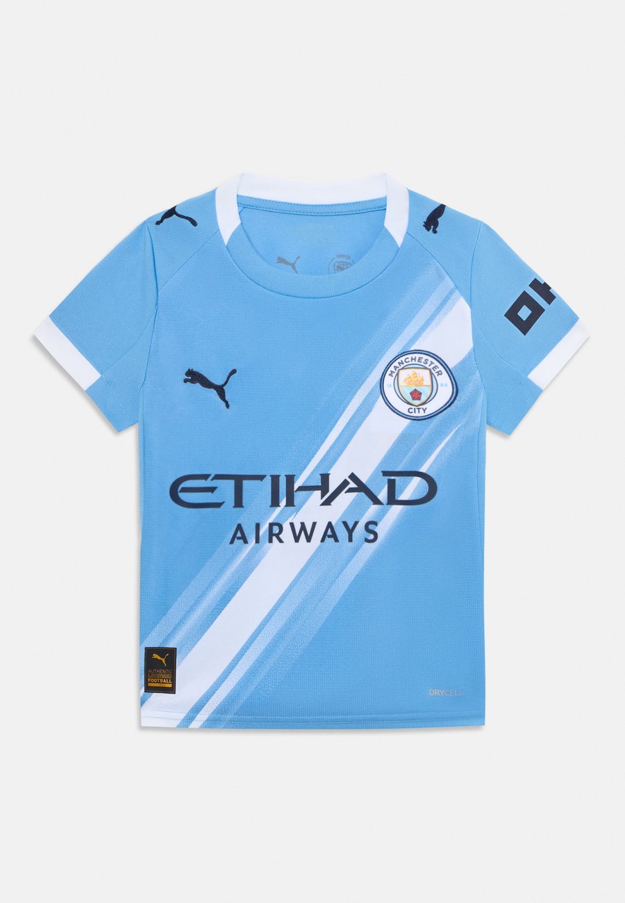 Футболка Puma MANCHESTER CITY FC UNISEX, Light Blue/Puma White/Light Blue — фото 3