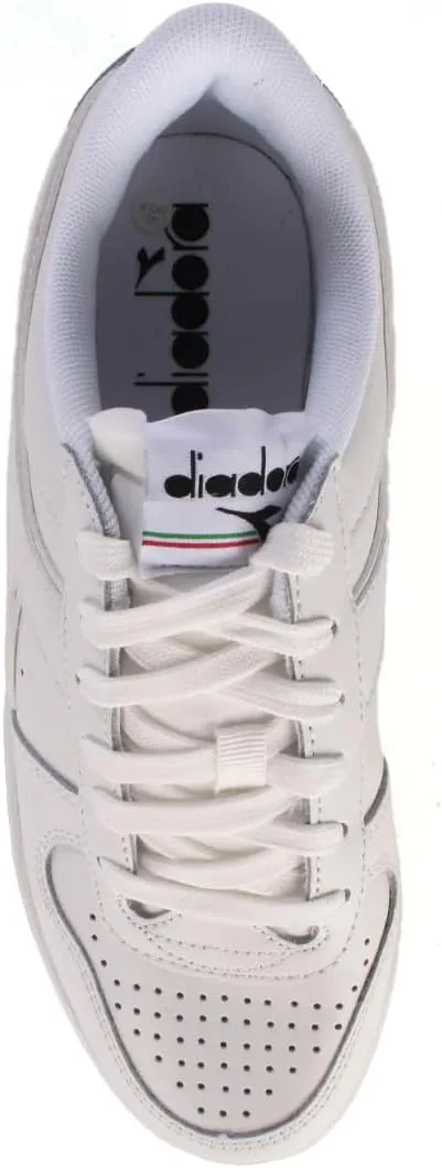Гимнастические кроссовки Diadora Unisex Magic Basket Low Icona, белый — фото 4