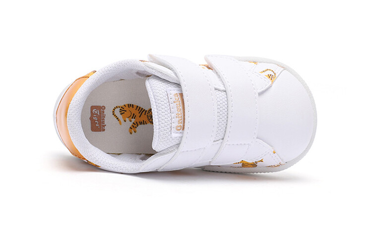 Кроссовки Onitsuka Tiger LawnShip Toddler Shoes TD Low-top White/Yellow — фото 3