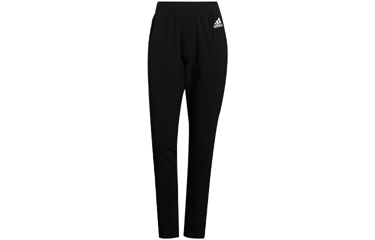 

Трикотажные спортивные штаны женские черные Adidas