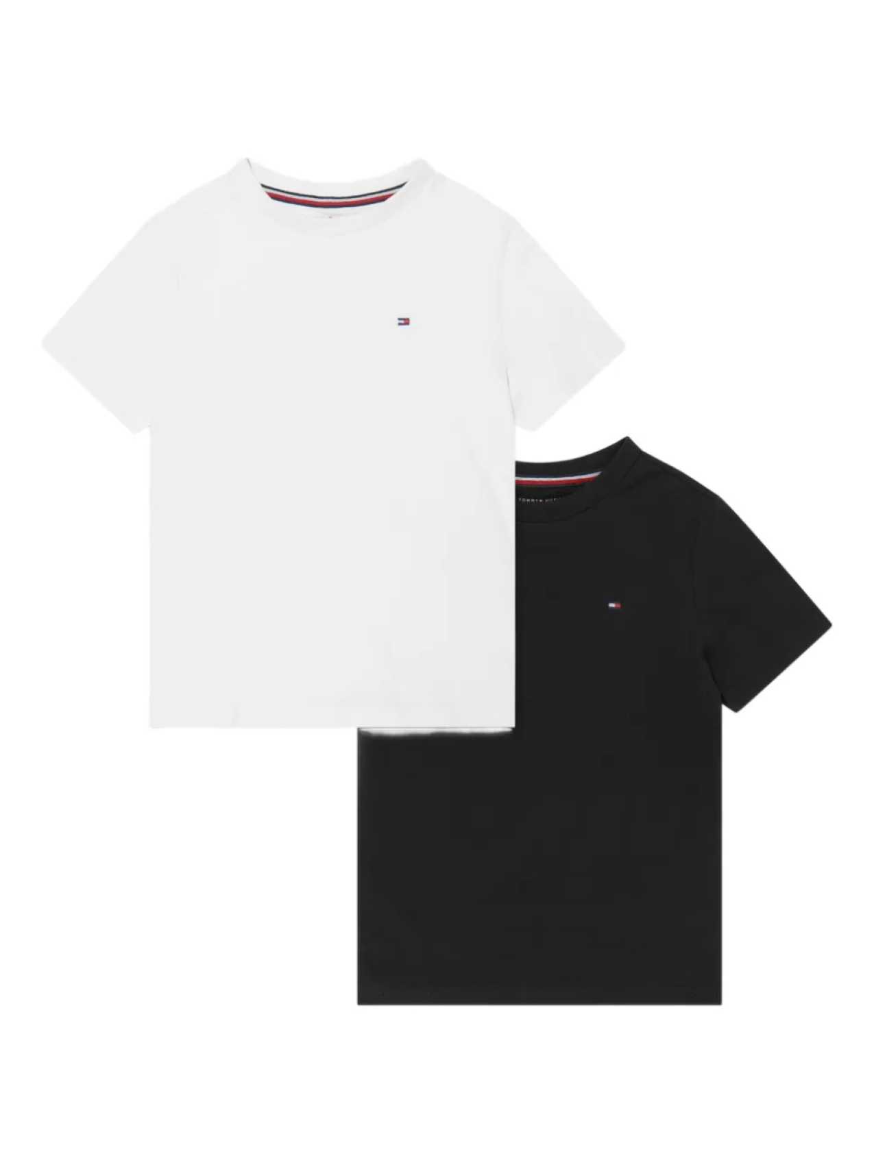 

Футболка хлопковая (упаковка из двух штук) Tommy Hilfiger Junior, белый