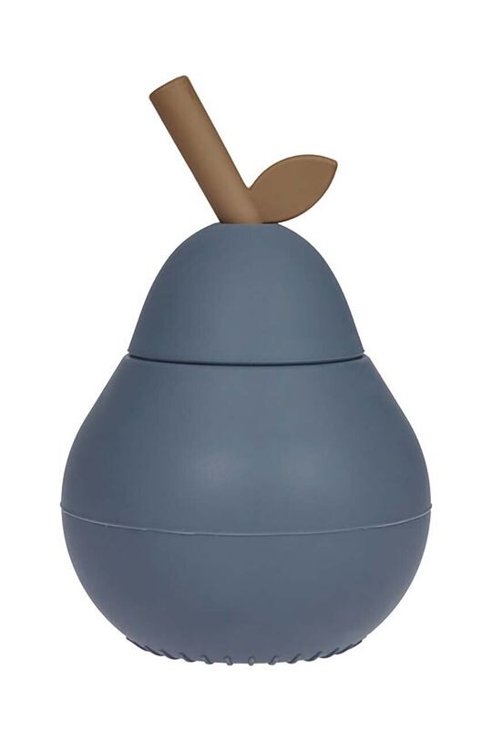 

Кружка с крышкой Pear Cup Oyoy, синий