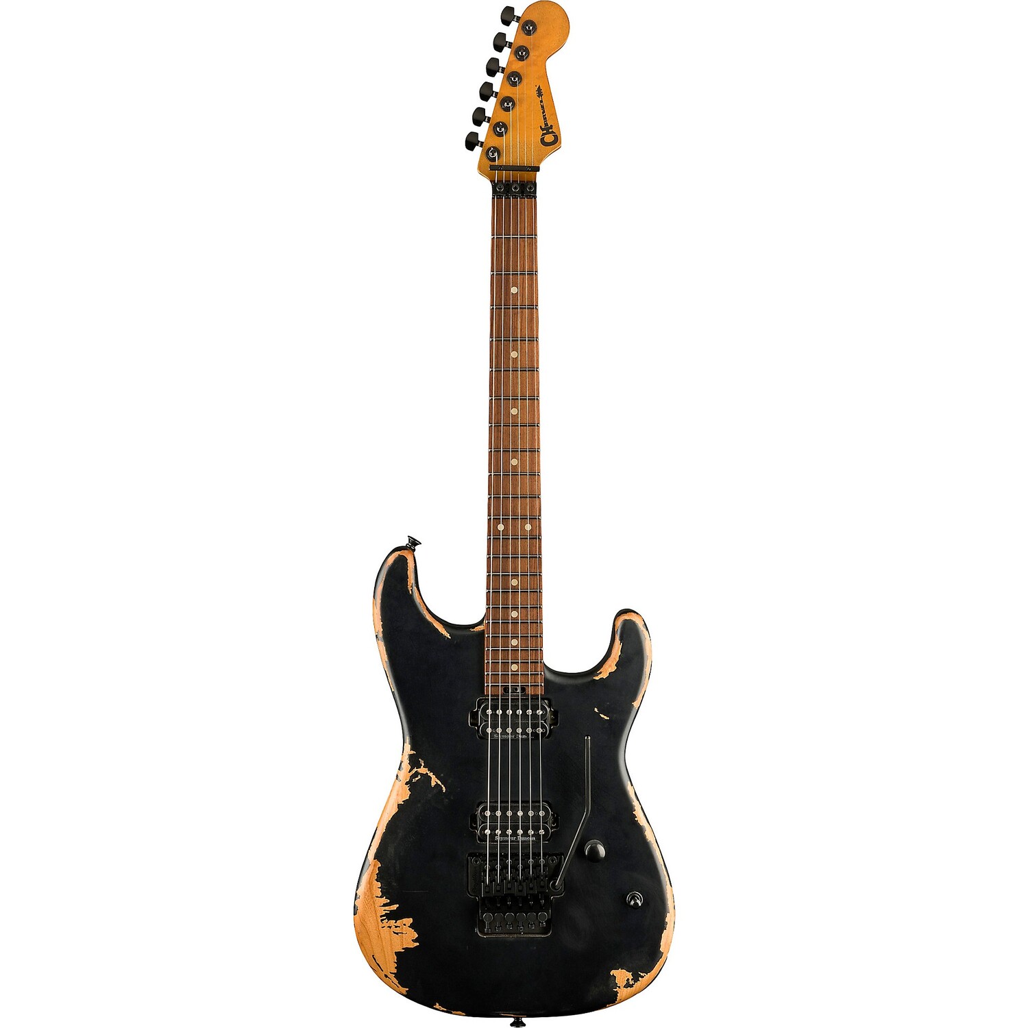 

Charvel Pro-Mod Relic Series SD1 HH FR PF Выветренный черный