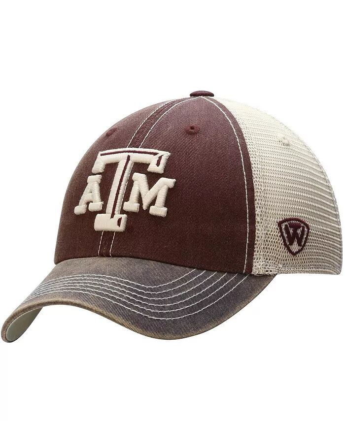 

Мужская регулируемая кепка Texas AM Aggies Offroad Trucker - бордовая Top of the World