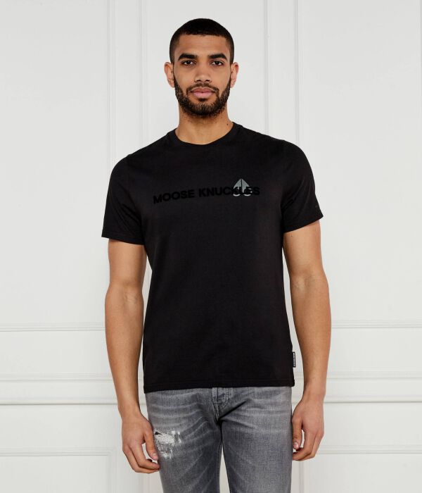 

Футболка конвей Slim fit Moose Knuckles, черный