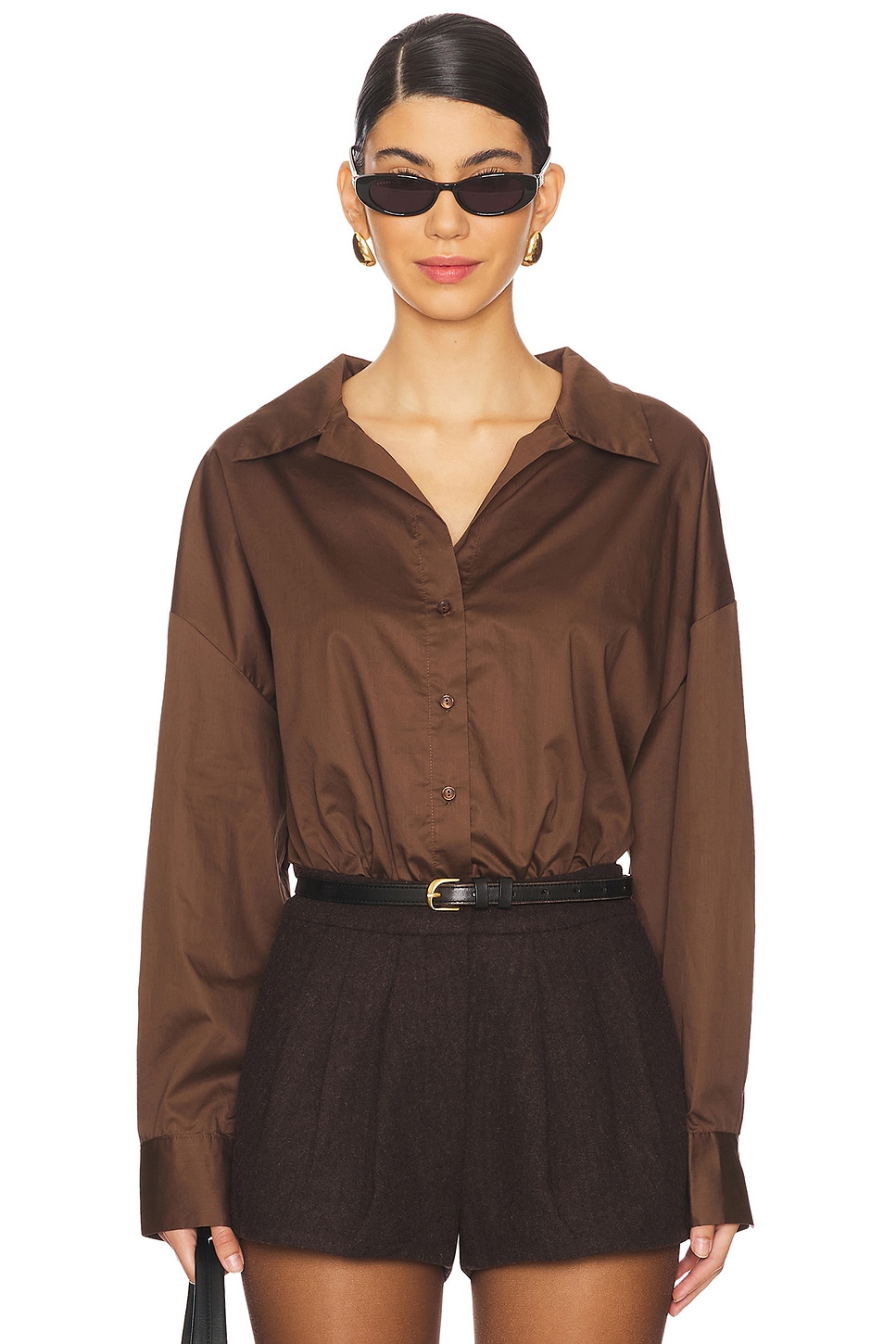 

Боди sahana Astr The Label, коричневый