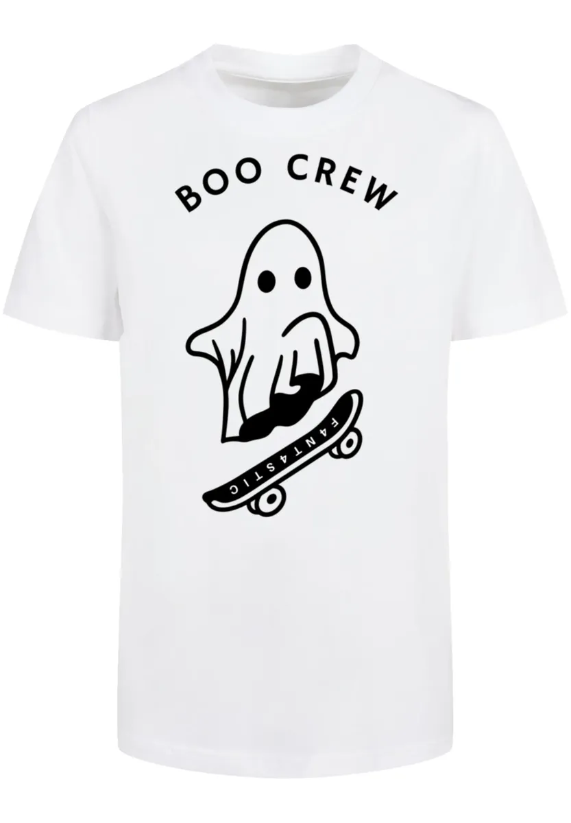 

Футболка F4NT4STIC "Boo Crew Halloween", принт, белый