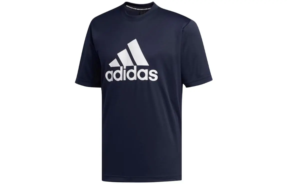 

Футболка мужская синяя Adidas, синий