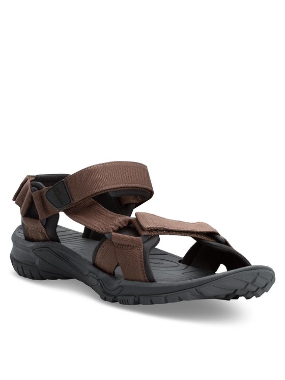 Сандалии Lakewood Ride Sandal M 4019021 Jack Wolfskin, коричневый — фото 2