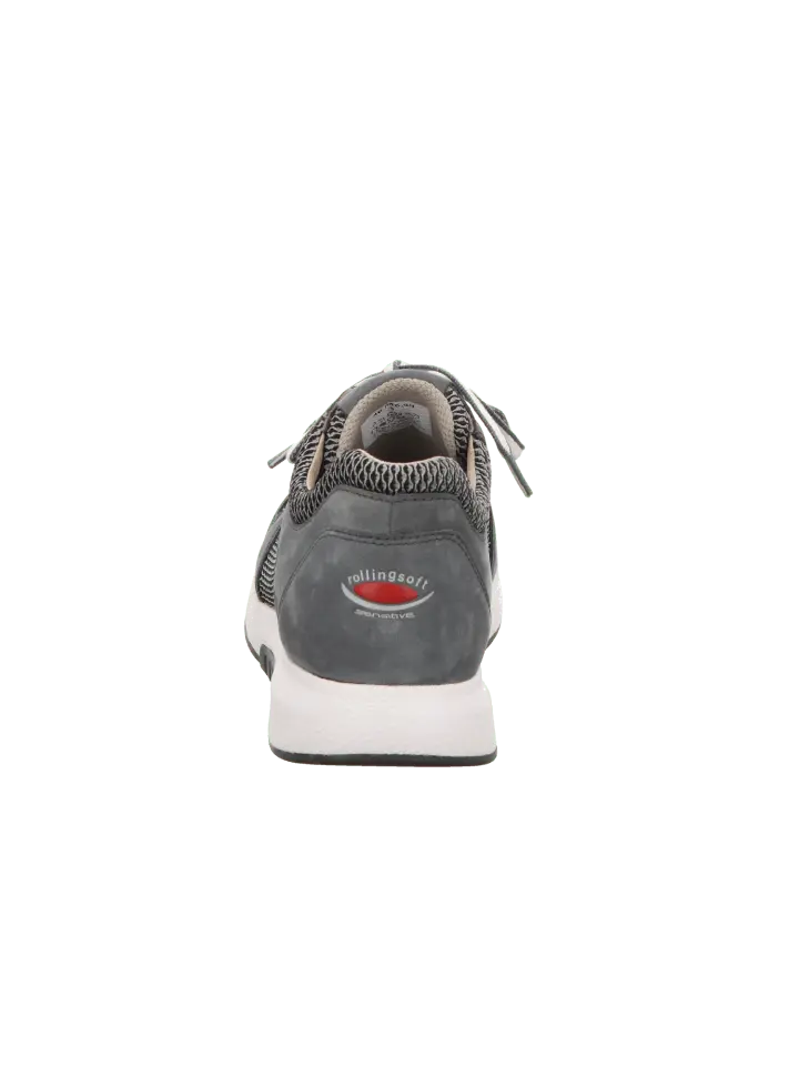 Низкие кроссовки Gabor Bequem Schnür Sportl Lose Einlagen Rolling Soft, цвет grey/river — фото 4