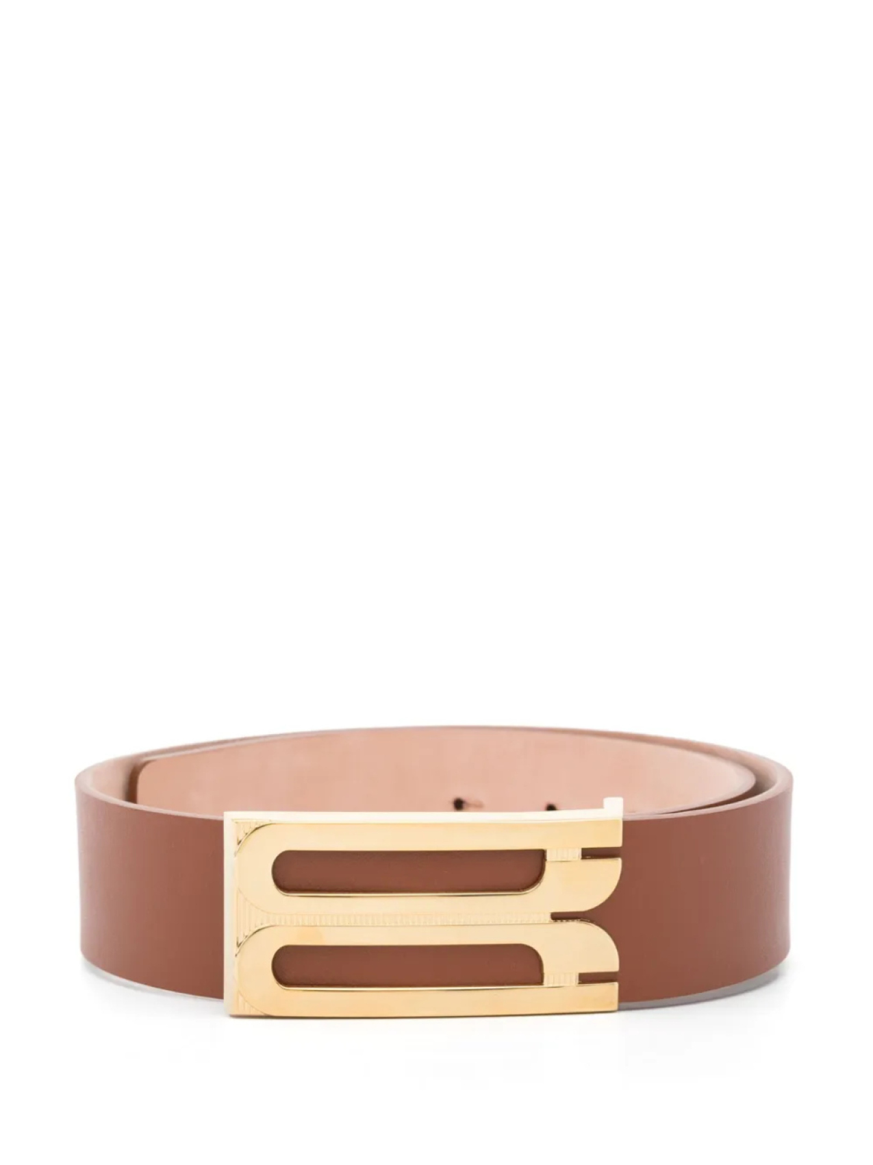 

Ремень Victoria Beckham Jumbo Frame, коричневый