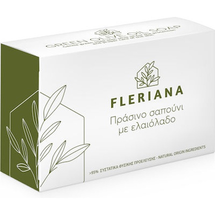 

Зелёное мыло Fleriana с оливковым маслом 100 г Power Health