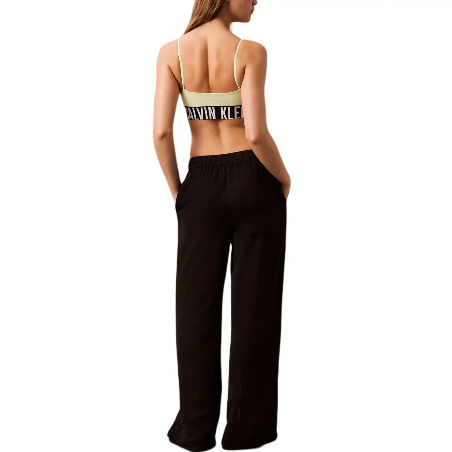 Calvin Klein Повседневные брюки женские черные — фото 4