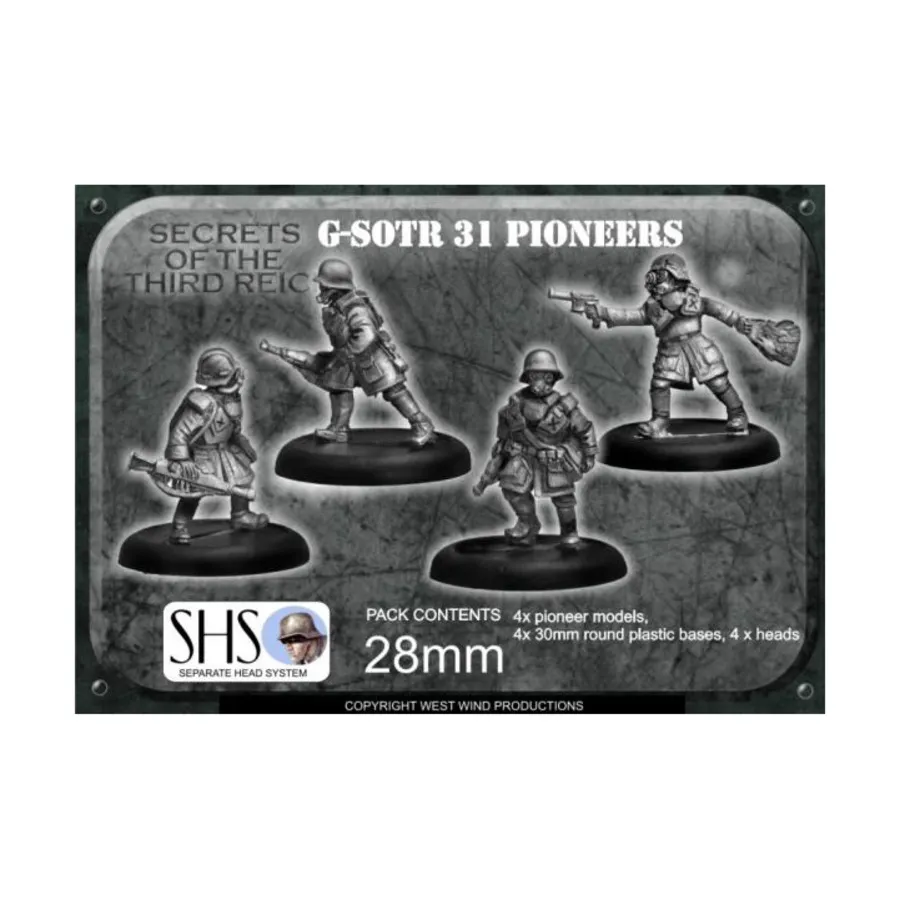 

Пионеры, Secrets of the Third Reich 1949 - German (28mm)
