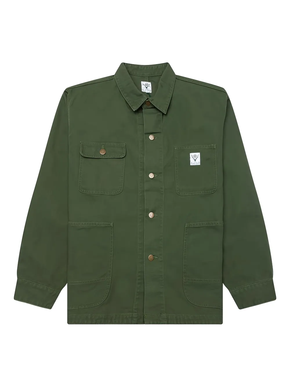 

Куртка из хлопчатобумажной ткани SOUTH2 WEST8, зеленый