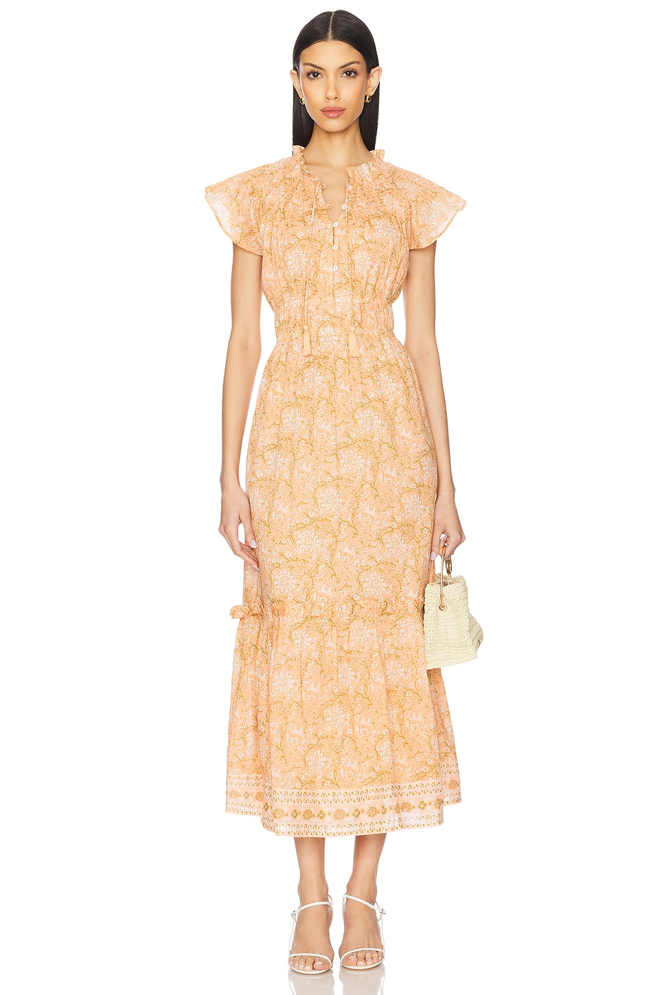 

Платье до щиколотки Indira Cleobella, cecil blush print