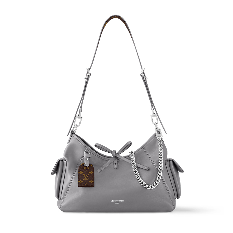 

Сумка через плечо Carryall Cargo PM, маленькая, серая LOUIS VUITTON