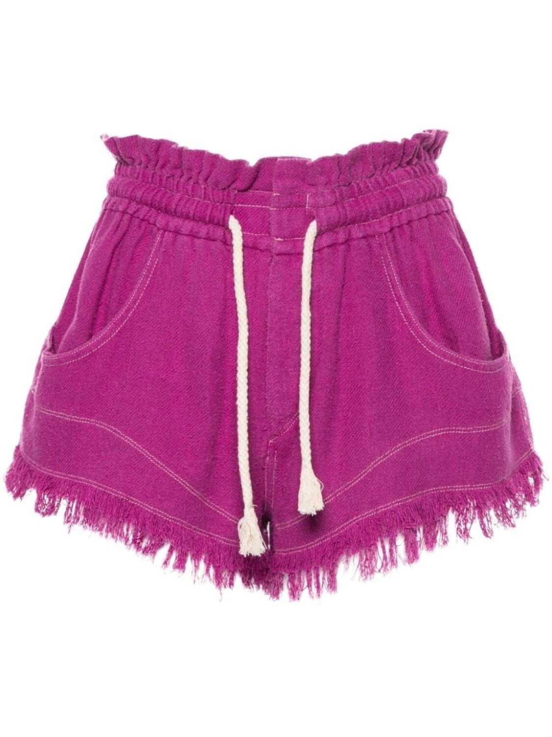 

Marant Étoile шелковые шорты Talapiz, фиолетовый