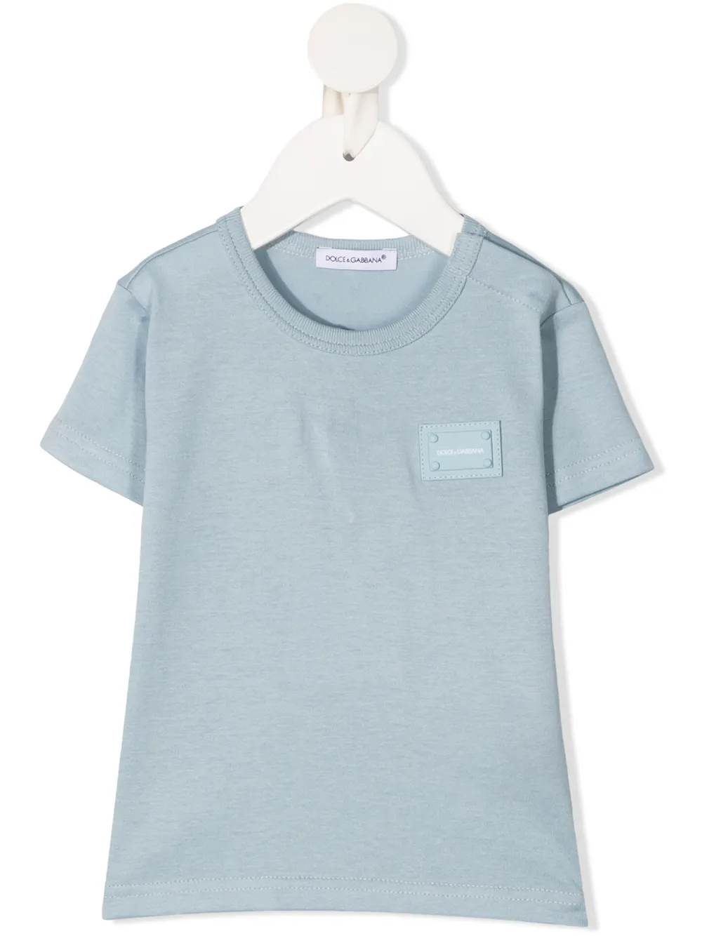 

Футболка с логотипом Dolce & Gabbana Kids, синий
