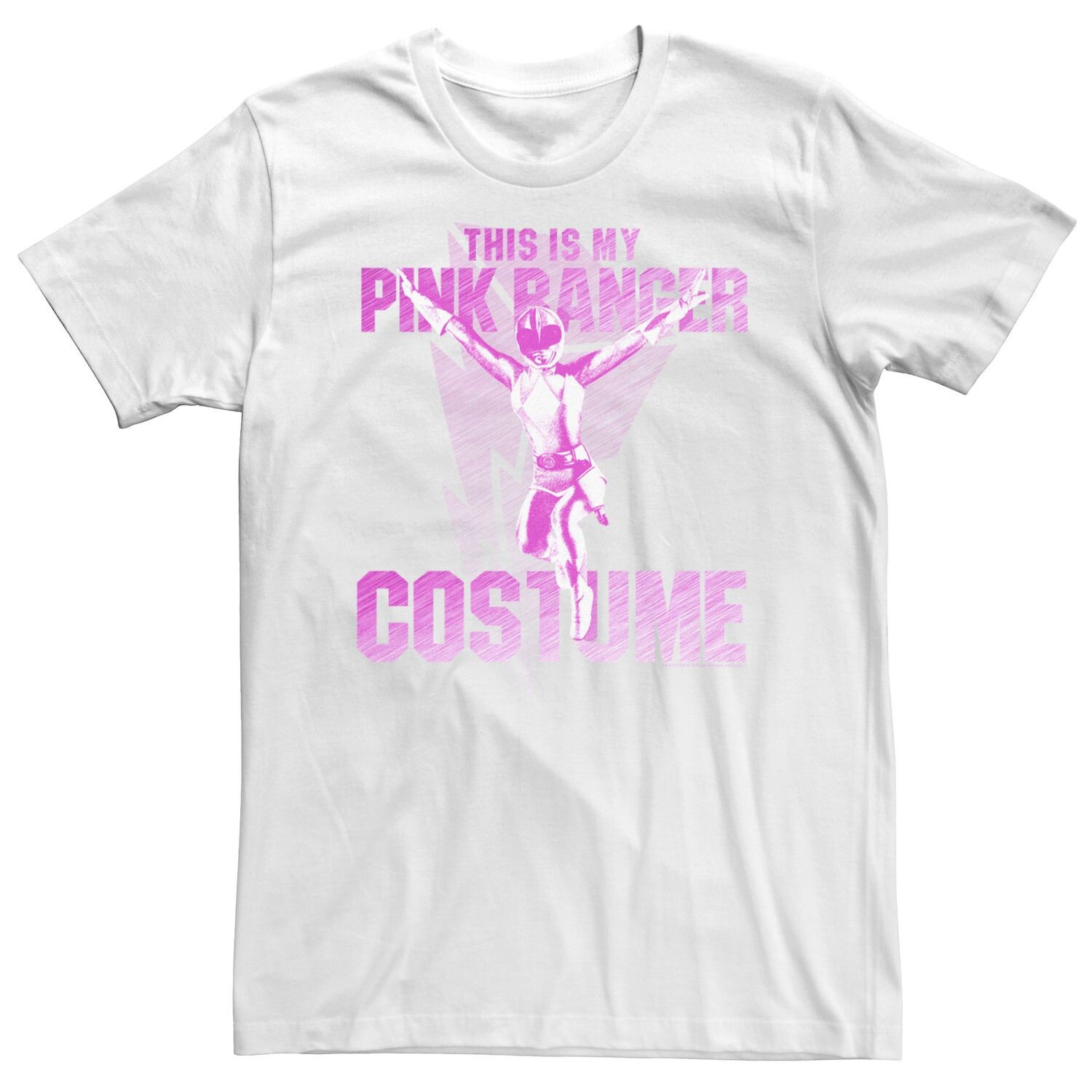 

Мужская футболка Power Rangers This Is My Pink Ranger Licensed Character