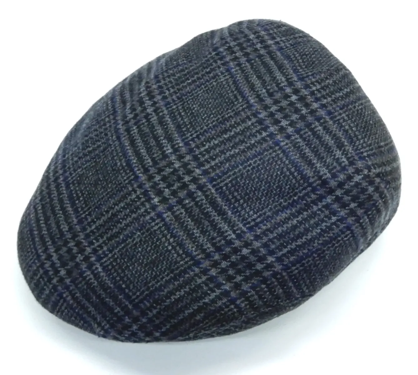 

Плоская кепка Chaplino в дизайне Glen Check Check, серый