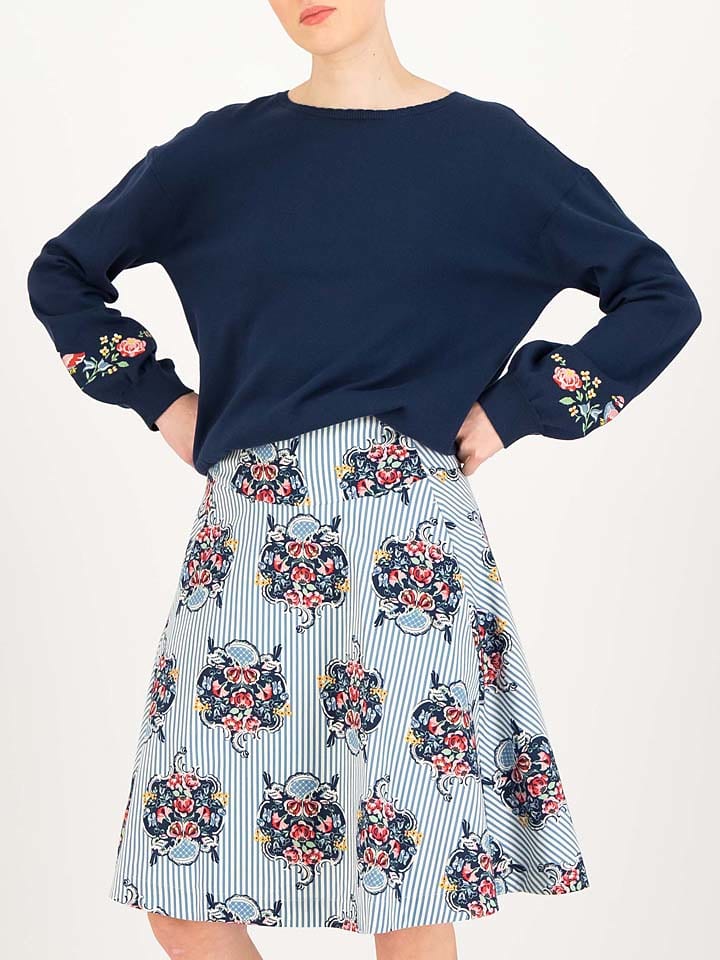 

Юбка до колена Blutsgeschwister Rock Romance Rules the World, красочный