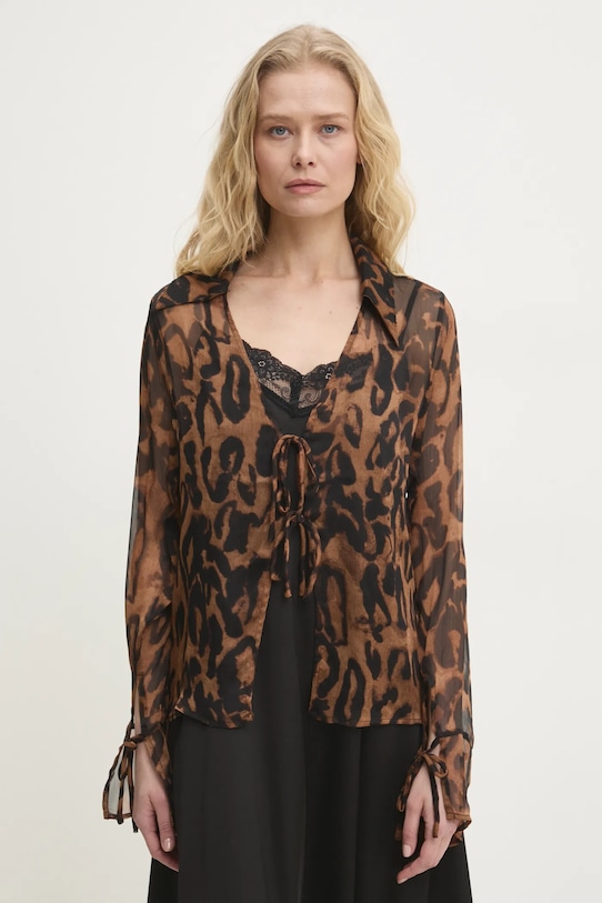 

Рубашка Answear.Lab, коричневый