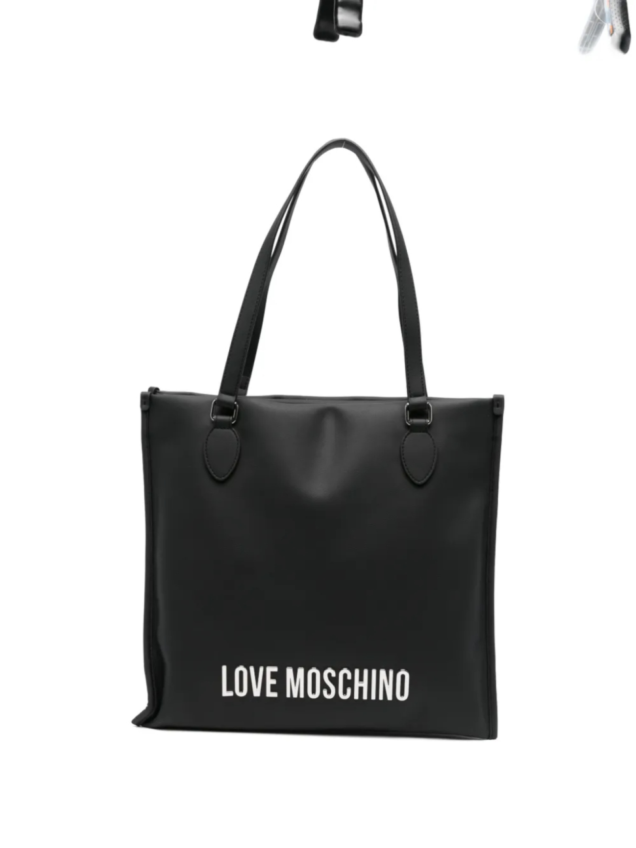 

Сумка-тоут с логотипом Love Moschino, черный