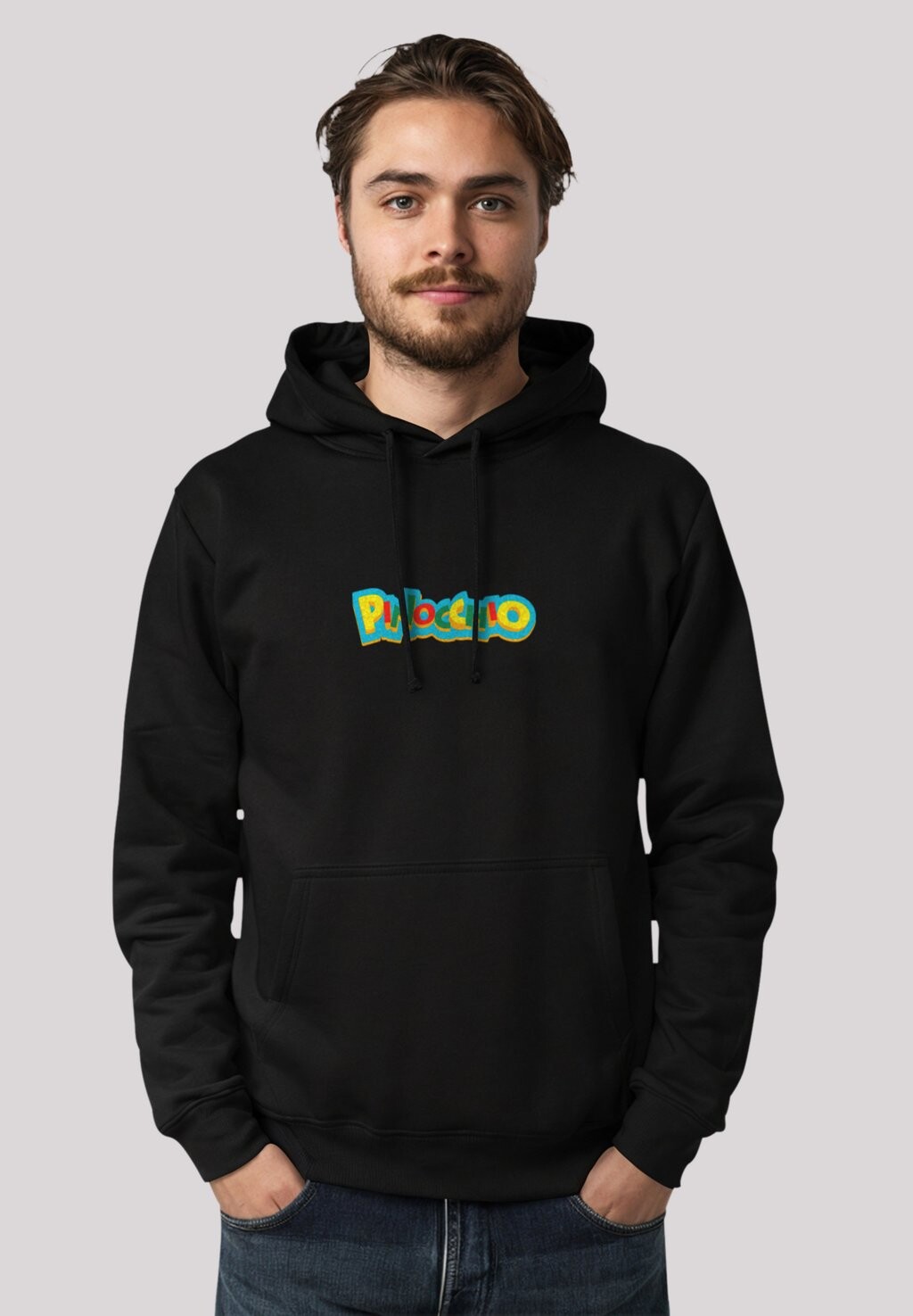 

Толстовка с капюшоном PINOCCHIO LOGO F4NT4STIC, черный