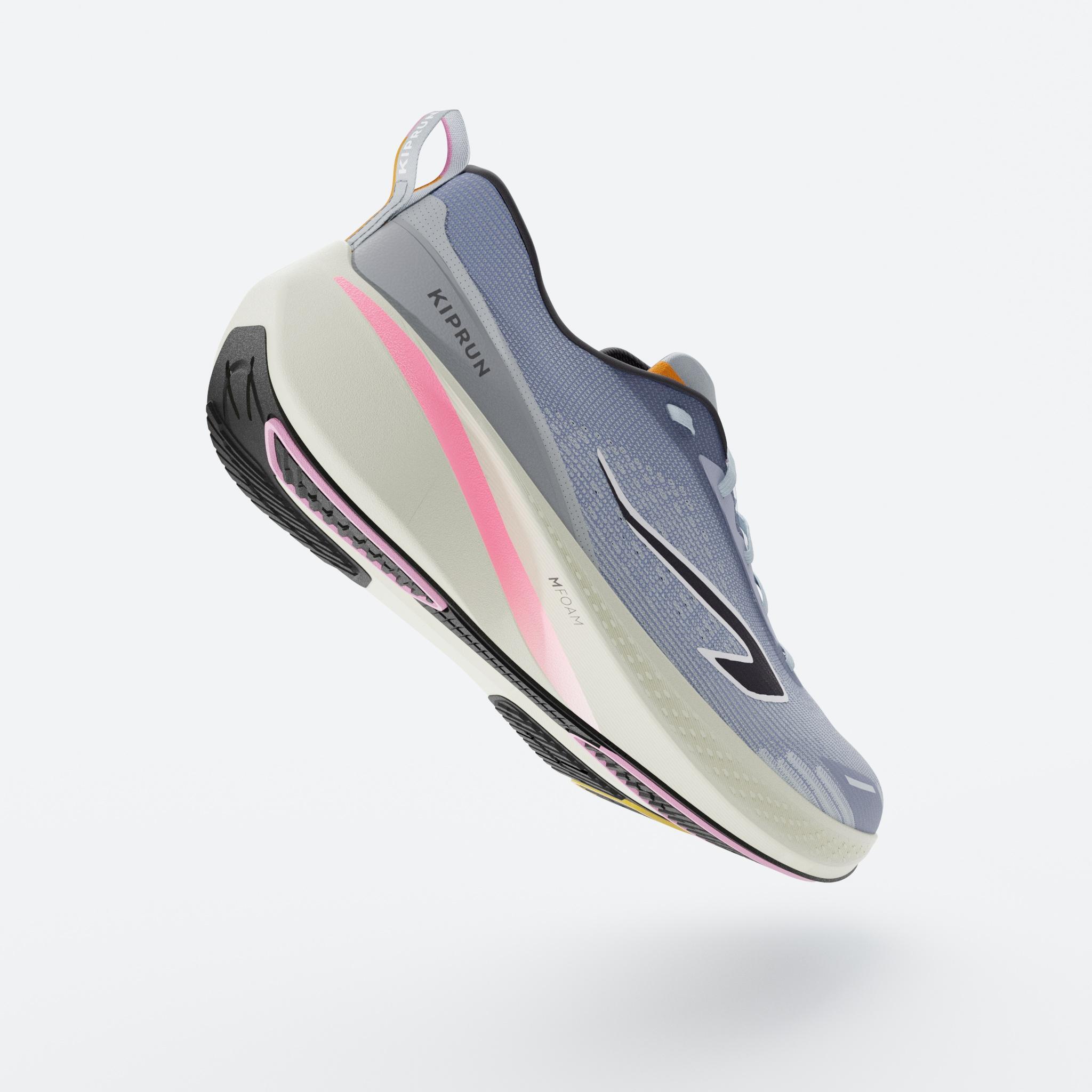 Женские амортизирующие лёгкие беговые кроссовки Kiprun CUSHION 500 для средних дистанций — фото 3