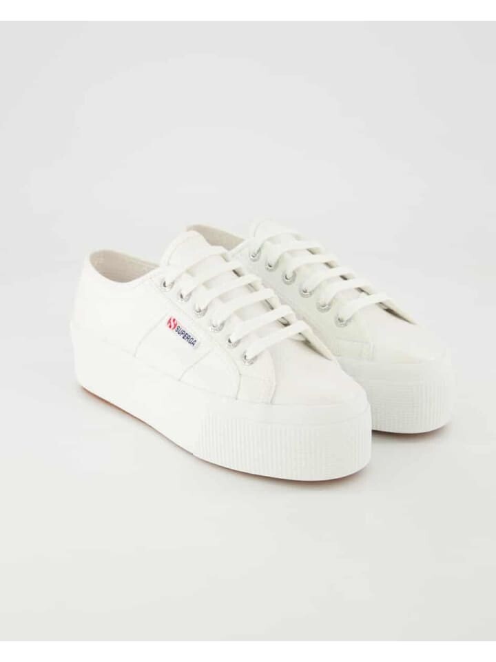 

Кроссовки на шнуровке Superga, белый