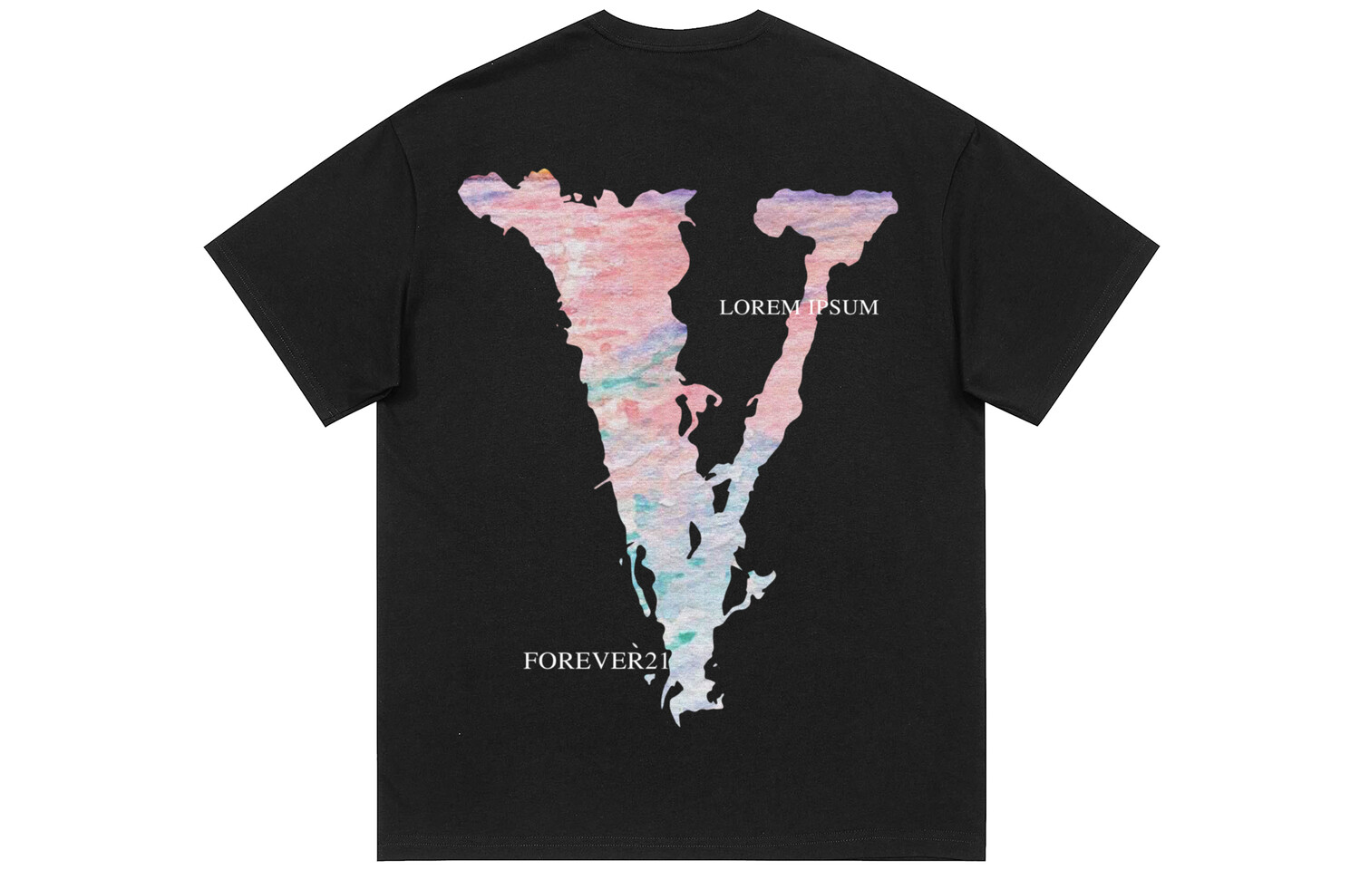 

Футболка унисекс Forever 21, черный