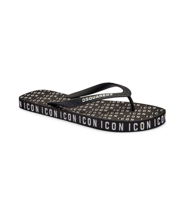 

Пляжные тапочки Dsquared2, черный