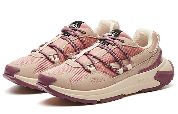 Кроссовки corsa low chunky sneakers gs pink Fila, розовый — фото 2