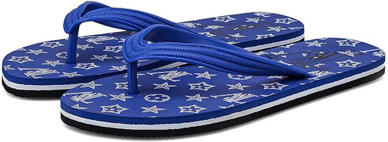 

Мужские шлепанцы Eliogn, летние тапочки для дома и улицы, для душа, бассейна и пляжа, модная легкая летняя обувь для мужчин, синий
